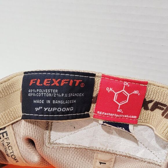 Re Factor Blasting Cap Tactical Hat L/XL FlexFit Multicam Camo US Army Patch - Picture 13 of 15